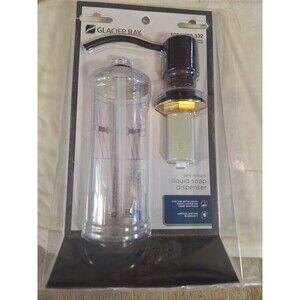 Glacier Bay Bronze Color Sink Mount 12 Oz Liquid Soap Dispenser - Curved Nozzle